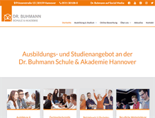Tablet Screenshot of buhmann.de